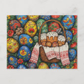 Happy Oaster Postkarte (Vorderseite)