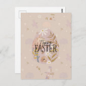Happy Oaster Postkarte (Vorne/Hinten)