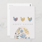 Happy Oaster Postkarte (Vorne/Hinten)