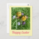 Happy Oaster Postkarte (Vorne/Hinten)