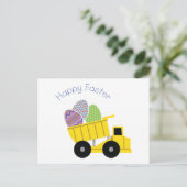 Happy Oaster Postkarte (Stehend Vorderseite)