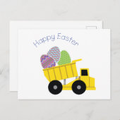 Happy Oaster Postkarte (Vorne/Hinten)