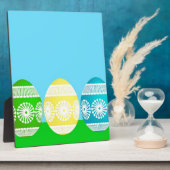 Happy Oaster Powder niedliche Eierdesign Fotoplatte (Seite)