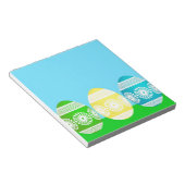 Happy Oaster Powder niedliche Eierdesign Notizblock (angewinkelt)