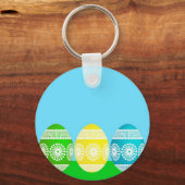 Happy Oaster Powder niedliche Eierdesign Schlüsselanhänger (Vorderseite)