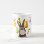 Happy Oaster Rabbit Blown Pink Bubble Gum Kaffeetasse (Mittel)
