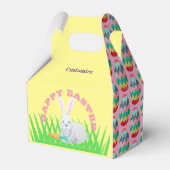 Happy Oaster Rabbit Favor Box Geschenkschachtel (Vorderseite)