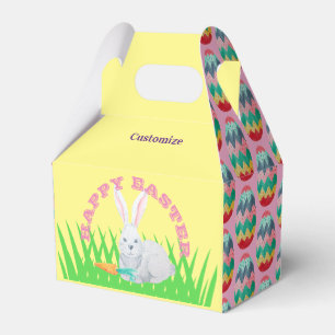 Happy Oaster Rabbit Favor Box Geschenkschachtel