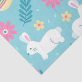 Happy Oaster Rabbit Floral Seidenpapier (Ausschnitt)