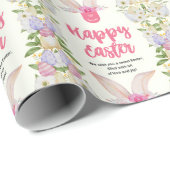 Happy Oaster Rabbit Geschenkpapier (Rolleneckpunkt)