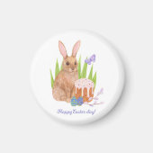 Happy Oaster Rabbit Magnet (Vorne)