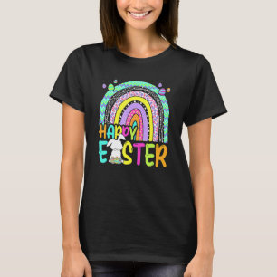 Happy Oaster Rainbow Bunny Rabbit Egg Jagdkolben T-Shirt