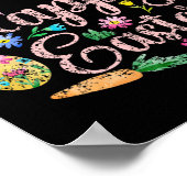 Happy Oaster Redewendungen Egg Bunny 5 Poster (Ecke)