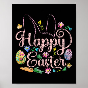 Happy Oaster Redewendungen Egg Bunny 5 Poster