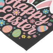 Happy Oaster Redewendungen Egg Bunny Kurzer Tischläufer (Ecke)