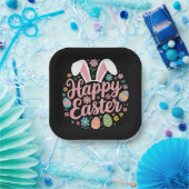 Happy Oaster Redewendungen Egg Bunny Pappteller (Party)