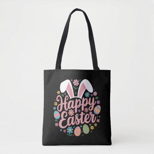 Happy Oaster Redewendungen Egg Bunny Tasche (Vorderseite)