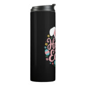 Happy Oaster Redewendungen Egg Bunny Thermosbecher (Nach links gedreht)