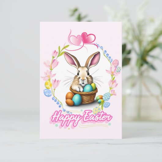 Happy Oaster Save The Date (Stehend Vorderseite)