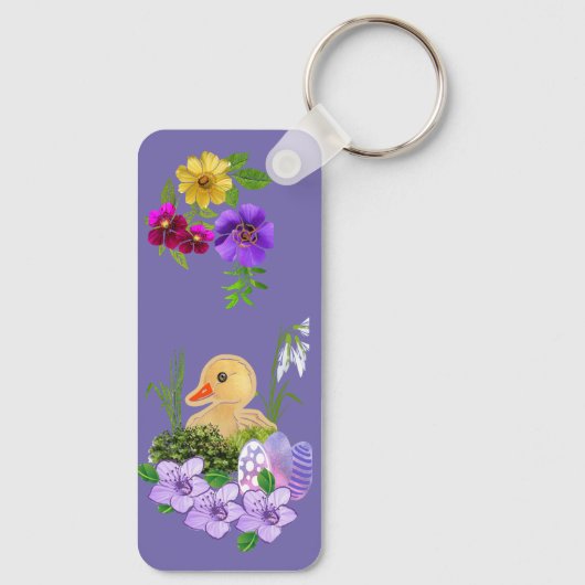 Happy Oaster Schlüsselanhänger (Rückseite)