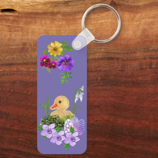 Happy Oaster Schlüsselanhänger (Rückseite)