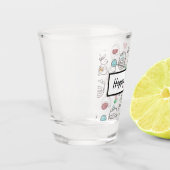 Happy Oaster Schnapsglas (Links)