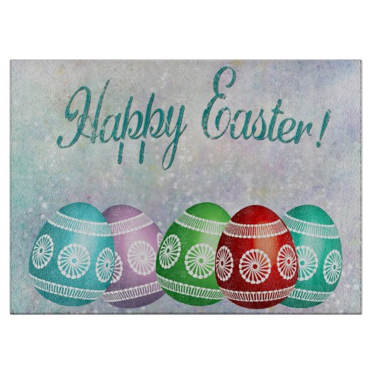 Happy Oaster Schneidebrett (Vorderseite)