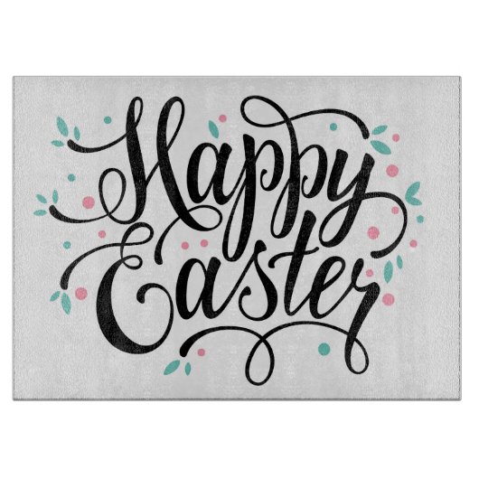 Happy Oaster Schneidebrett (Vorderseite)