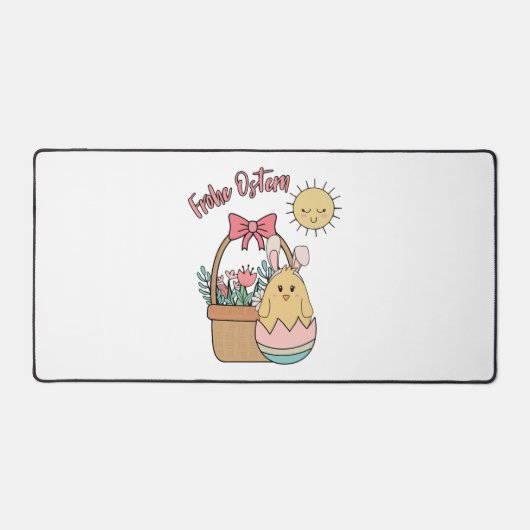 Happy Oaster Schreibtischunterlage (Vorderseite)