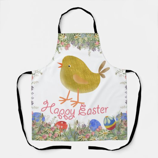 Happy Oaster Schürze (Vorderseite)