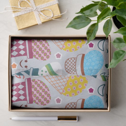 Happy Oaster Seidenpapier (Geschenk)