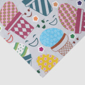 Happy Oaster Seidenpapier (Detail)