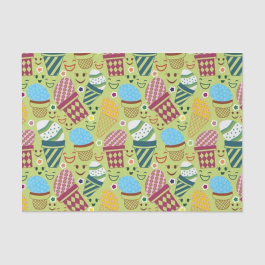 Happy Oaster Seidenpapier (Vorderseite)