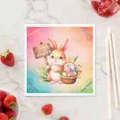 Happy Oaster Serviette (Beispiel)