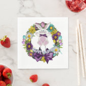 Happy Oaster Serviette (Beispiel)