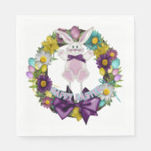 Happy Oaster Serviette (Vorderseite)