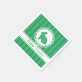 Happy Oaster Serviette (Ecke)