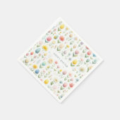 Happy Oaster Serviette (Ecke)