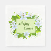 Happy Oaster Serviette (Vorderseite)