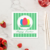 Happy Oaster Serviette (Beispiel)