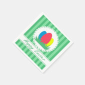 Happy Oaster Serviette (Ecke)
