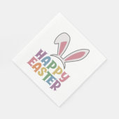 Happy Oaster Serviette (Ecke)
