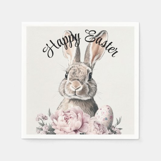 Happy Oaster Serviette (Vorderseite)