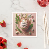 Happy Oaster Serviette (Beispiel)
