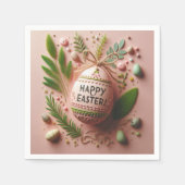 Happy Oaster Serviette (Vorderseite)