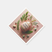 Happy Oaster Serviette (Ecke)