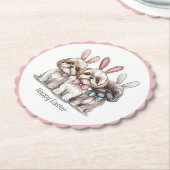 Happy Oaster Shih Tzu Hogs Untersetzer (angewinkelt)