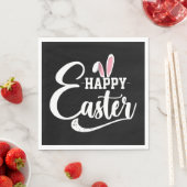 Happy Oaster Shirt Rabbit Serviette (Beispiel)