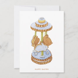 Happy Oaster Shortbrett Cookie Carousel Feiertagskarte