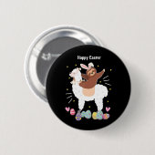 Happy Oaster Sloth und Lama-Taste Button (Vorne & Hinten)